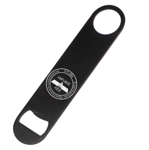 Flaschenöffner | groß | matt schwarz | ESV Lokomotive Erfurt 1927 e.V.