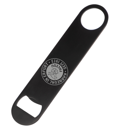Flaschenöffner | groß | matt schwarz | KV...