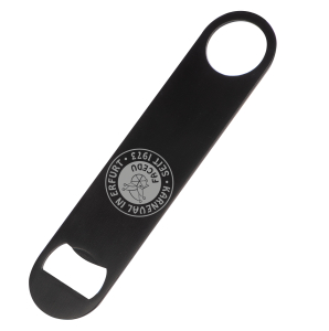Flaschenöffner | groß | matt schwarz | KV Facedu e.V.