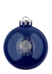Weihnachtsbaumkugel | glänzend | Logo | KV Facedu e.V.