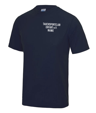Funktionsshirt für Kinder | Just Cool | french navy | Tauchsportclub Erfurt e.V.