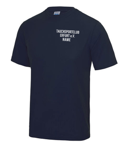 Funktionsshirt für Kinder | Just Cool | french navy | Tauchsportclub Erfurt e.V.