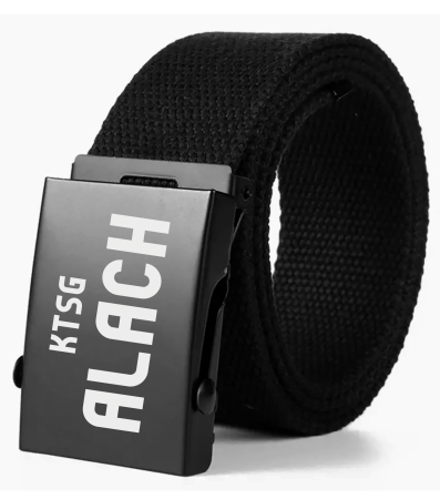 Gürtel | Stoff | Metallschließe | schwarz |...