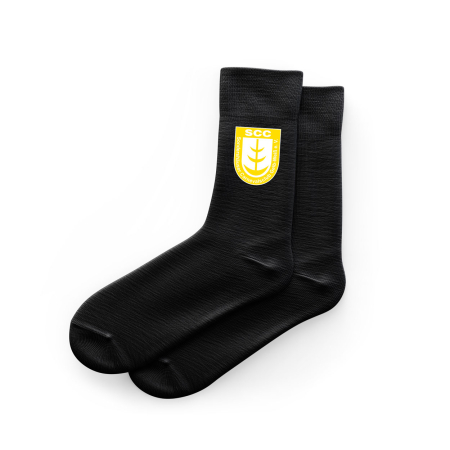 Socken | Unisex | schwarz | SCC Gelb-Weiß...