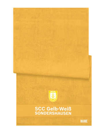 Handtuch | gelb | SCC Gelb-Weiß Stockhausen e.V.