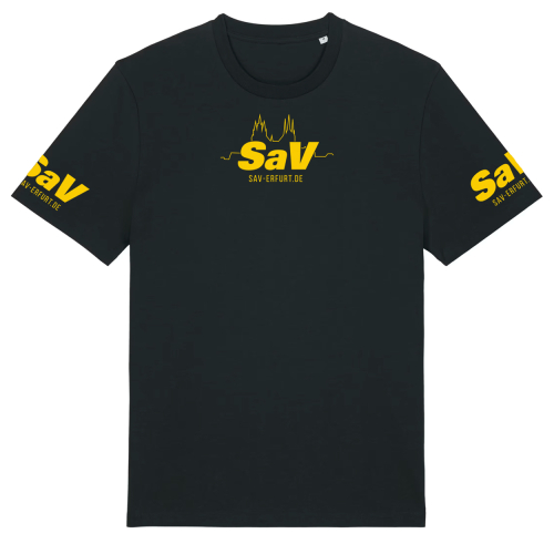 Wettkampf T-Shirt Gold Edition | schwarz | SAV Erfurt