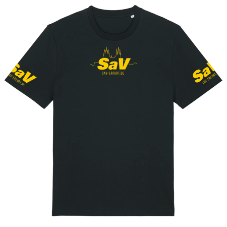 Wettkampf T-Shirt Gold Edition | schwarz | SAV Erfurt