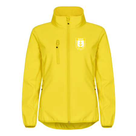 Softshelljacke für Damen | Clique Classic | lemon |...