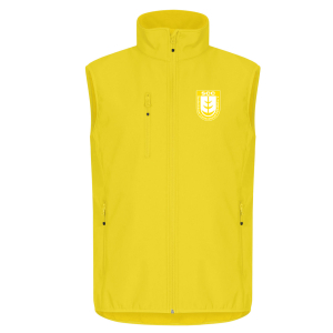 Softshellweste für Herren | Clique Classic  | lemon | SCC Gelb-Weiß Stockhausen e.V.