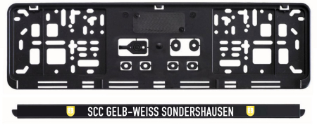 Kennzeichenhalter | SCC Gel-Weiß Stockhausen e.V.