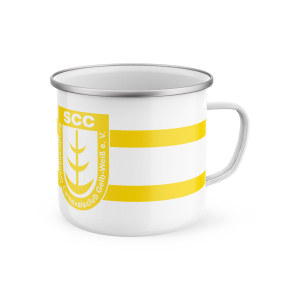 Emailletasse | Logo | SCC Gelb-Weiß Stockhausen e.V.