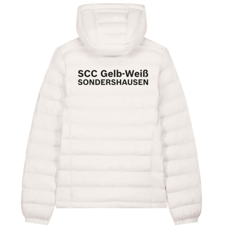 Isolationsjacke mit Kapuze für Damen | Stanley&Stella Voyager 2.0 | off weiß | SCC Gelb-Weiß Stockhausen e.V.