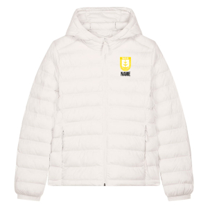 Isolationsjacke mit Kapuze für Damen | Stanley&Stella Voyager 2.0 | off weiß | SCC Gelb-Weiß Stockhausen e.V.