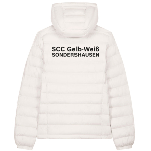 Isolationsjacke mit Kapuze für Damen | Stanley&Stella Voyager 2.0 | off weiß | SCC Gelb-Weiß Stockhausen e.V.