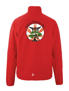 Trainingsjacke Damen | CRAFT Rush 2.0 | rot | Satori-Karate-Do e.V.