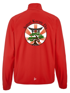 Trainingsjacke Herren | CRAFT Rush 2.0 | rot | Satori-Karate-Do e.V.