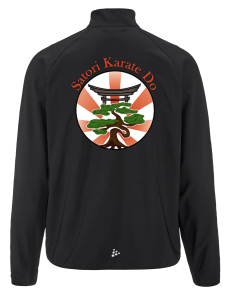 Trainingsjacke Herren | CRAFT Rush 2.0 | schwarz | Satori-Karate-Do e.V.