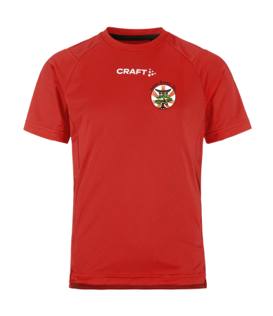 Trainingsshirt Kinder | CRAFT Rush SS 2.0 | rot |...