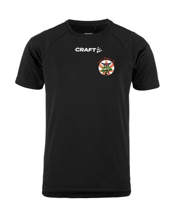 Trainingsshirt Kinder | CRAFT Rush SS 2.0 | schwarz |...