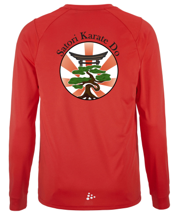 T-Shirt Herren langarm | CRAFT Rush 2.0 LS | rot |...