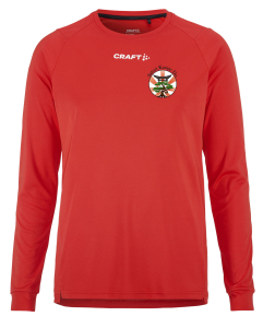 T-Shirt Herren langarm | CRAFT Rush 2.0 LS | rot | Satori-Karate-Do e.V.