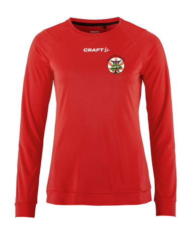 T-Shirt Damen langarm | CRAFT Rush 2.0 LS | rot |...