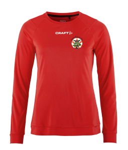 T-Shirt Damen langarm | CRAFT Rush 2.0 LS | rot | Satori-Karate-Do e.V.
