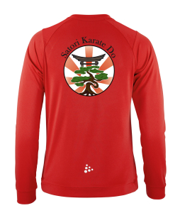 T-Shirt Damen langarm | CRAFT Rush 2.0 LS | rot | Satori-Karate-Do e.V.