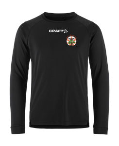 T-Shirt Kinder langarm | CRAFT Rush 2.0 LS | schwarz | Satori-Karate-Do e.V.