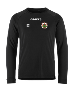 T-Shirt Kinder langarm | CRAFT Rush 2.0 LS | schwarz | Satori-Karate-Do e.V.