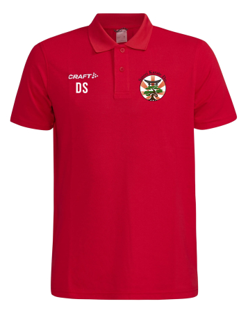 Polo | Craft Community 2.0 | Herren | rot | Satori-Karate-Do e.V.