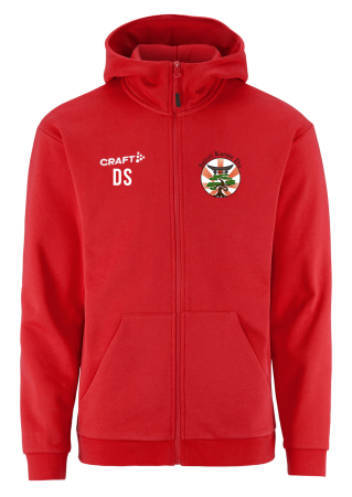 FZ Hoodie Herren | CRAFT Community 2.0 | rot | Satori-Karate-Do e.V.