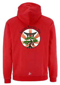 FZ Hoodie Herren | CRAFT Community 2.0 | rot | Satori-Karate-Do e.V.