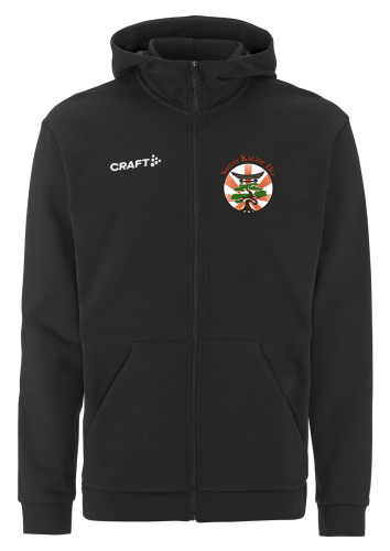 FZ Hoodie Herren | CRAFT Community 2.0 | schwarz | Satori-Karate-Do e.V.