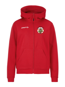 FZ Hoodie Damen | CRAFT Community 2.0 | rot | Satori-Karate-Do e.V.