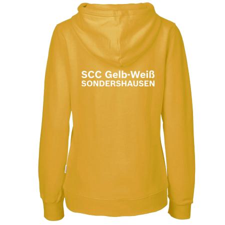Kapuzenjacke für Damen | gelb | SCC Gelb-Weiß...