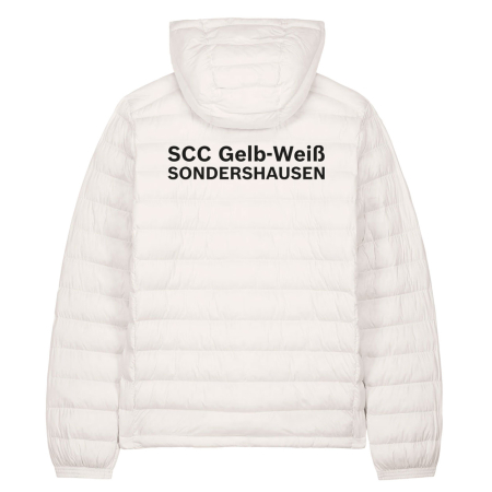 Isolationsjacke mit Kapuze für Herren | Stanley&Stella Voyager 2.0 | off weiß | SCC Gelb-Weiß Stockhausen e.V.