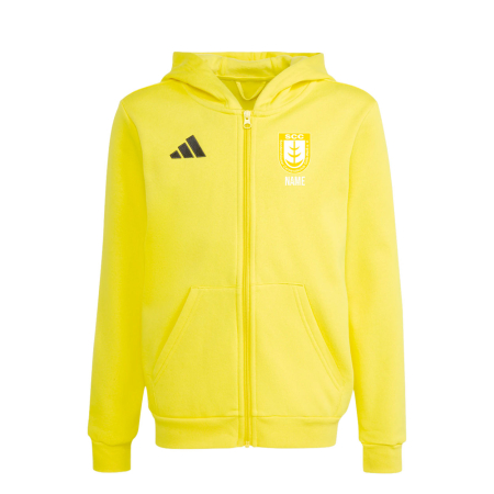 Full Zip Hoodie | adidas | Entrada 26 | Kinder | gelb | SCC Gelb-Weiß Stockhausen e.V.