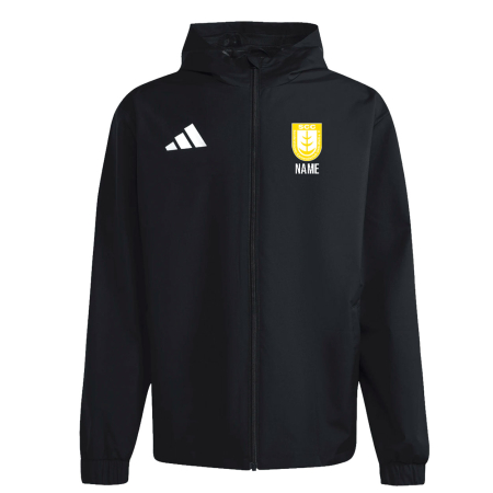 Allwetterjacke | adidas | Entrada 26 | Unisex | schwarz | SCC Gelb-Weiß Stockhausen e.V.