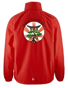 Regenjacke | Herren | Evolve Rain Jacket | rot | Satori-Karate-Do e.V.