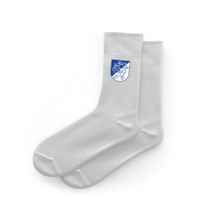 Socken | Unisex | weiß | Bebraer Carnevalsverein Blau-Weiß Beberanien e.V.