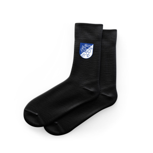 Socken | Unisex | schwarz | Bebraer Carnevalsverein Blau-Weiß Beberanien e.V.