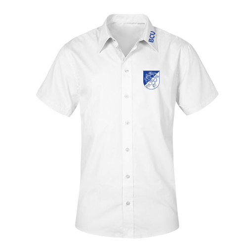 Hemd | kurzarm | Herren | weiss | Bebraer Carnevalsverein Blau-Weiß Beberanien e.V.