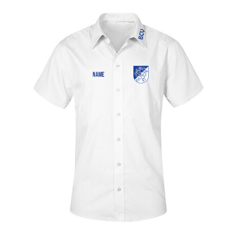 Hemd | kurzarm | Herren | weiss | Bebraer Carnevalsverein Blau-Weiß Beberanien e.V.