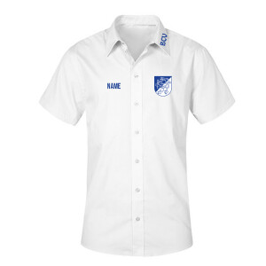 Hemd | kurzarm | Herren | weiss | Bebraer Carnevalsverein Blau-Weiß Beberanien e.V.