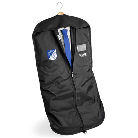 Kleidersack schwarz | Bebraer Carnevalsverein Blau-Weiß Beberanien e.V.