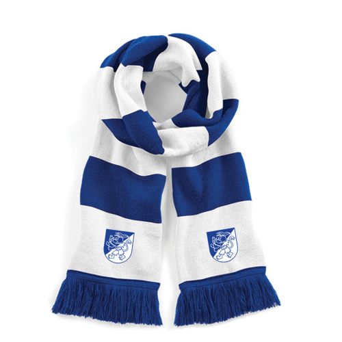 Balkenschal | Logo blau-weiß | Bebraer Carnevalsverein Blau-Weiß Beberaninen e.V.