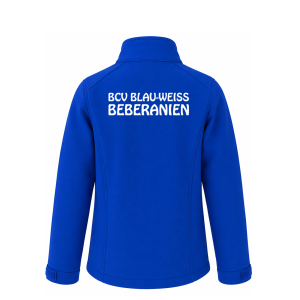 Softshelljacke Kinder | Roly Nebraska | royal blue | Bebraer Carnevalsverein Blau-Weiß Beberanien e.V.