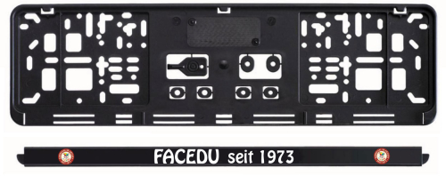 Kennzeichenhalter | KV Facedu e.V.