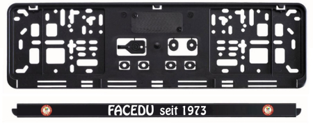 Kennzeichenhalter | KV Facedu e.V.